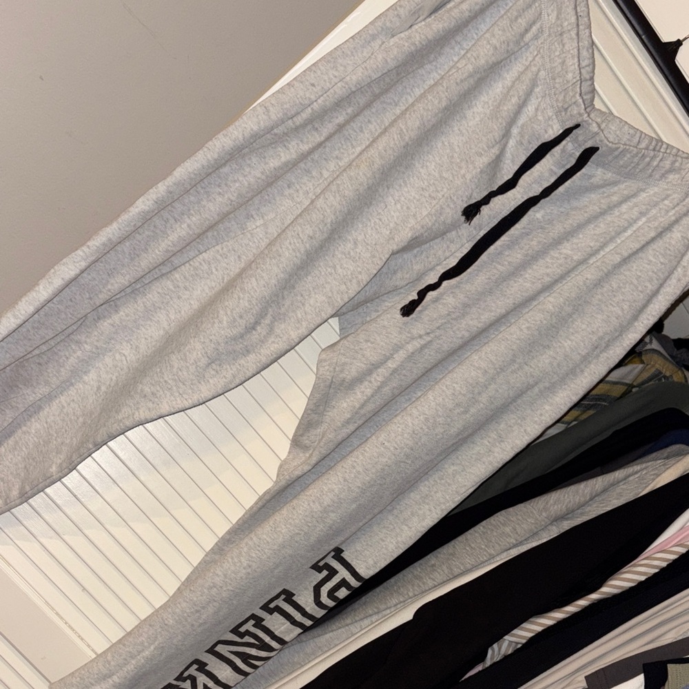 Victoria's Secret PINK Light Gray Sweatpants
